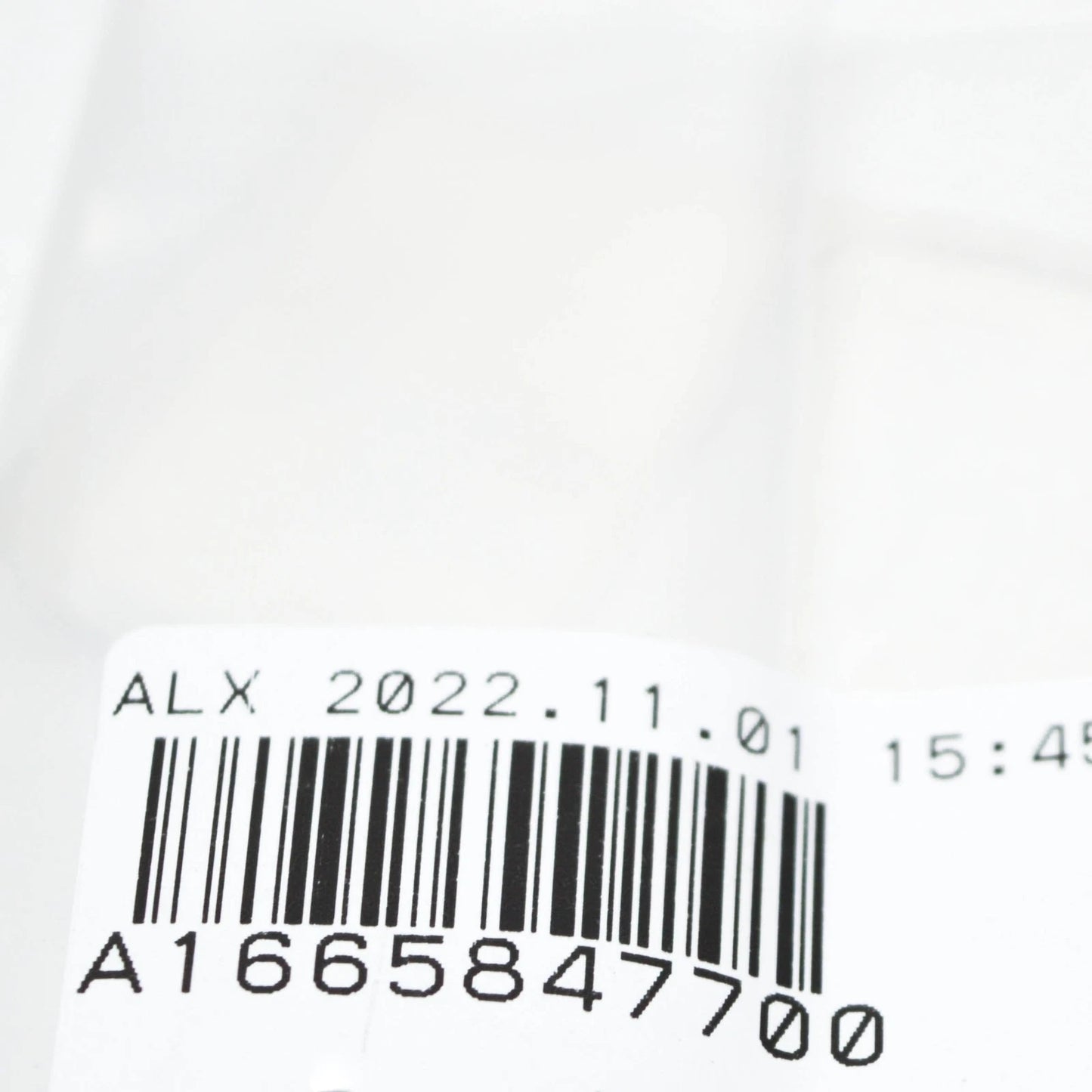 NEW MERCEDES-BENZ GL X166 INFORMATION LABEL A1665847700 ORIGINAL