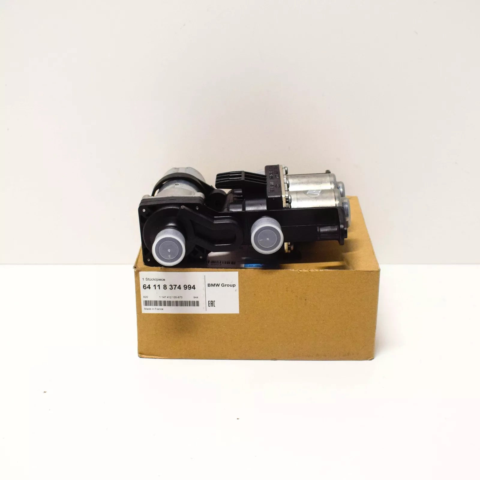 NEW BMW E38 E39 HVAC HEATER CONTROL VALVE WITH WATER PUMP 8374994 64118374994