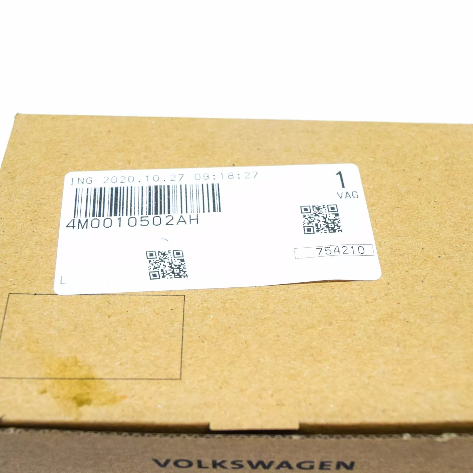 NEW AUDI Q7 4M TYRE PRESSURE NOTICE LABEL 4M0010502AH ORIGINAL