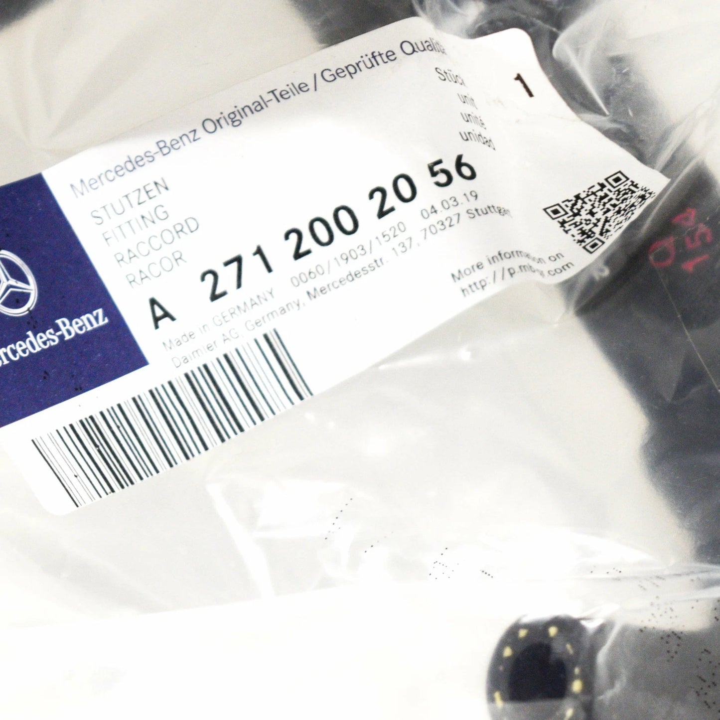 NEW MERCEDES BENZ C W204 WATER OUTLET PIPE HOSE A2712002056