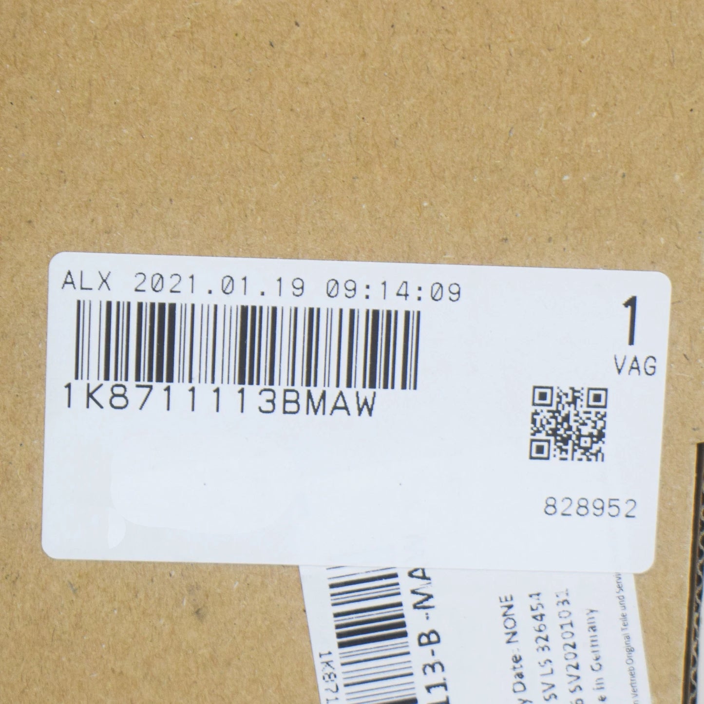 NEW VOLKSWAGEN SCIROCCO MK3 MANUAL 6 GEAR SHIFT KNOB LEVER 1K8711113BMAW