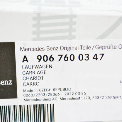 NEW MB SPRINTER 906 SLIDING DOOR RIGHT CENTRAL CARRIAGE A9067600347 ORIGINAL