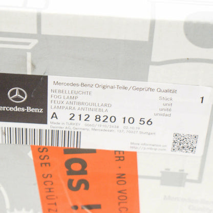 NEW MB E W212 FRONT BUMPER LEFT FOG LIGHT LAMP A2128201056