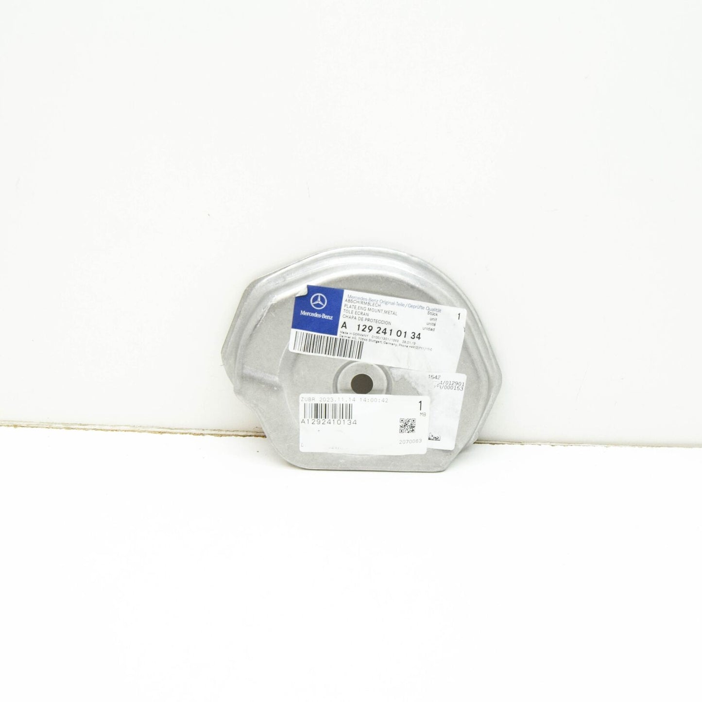 NEW MERCEDES-BENZ SL R129 FRONT ENGINE MOUNT PLATE A1292410134 ORIGINAL