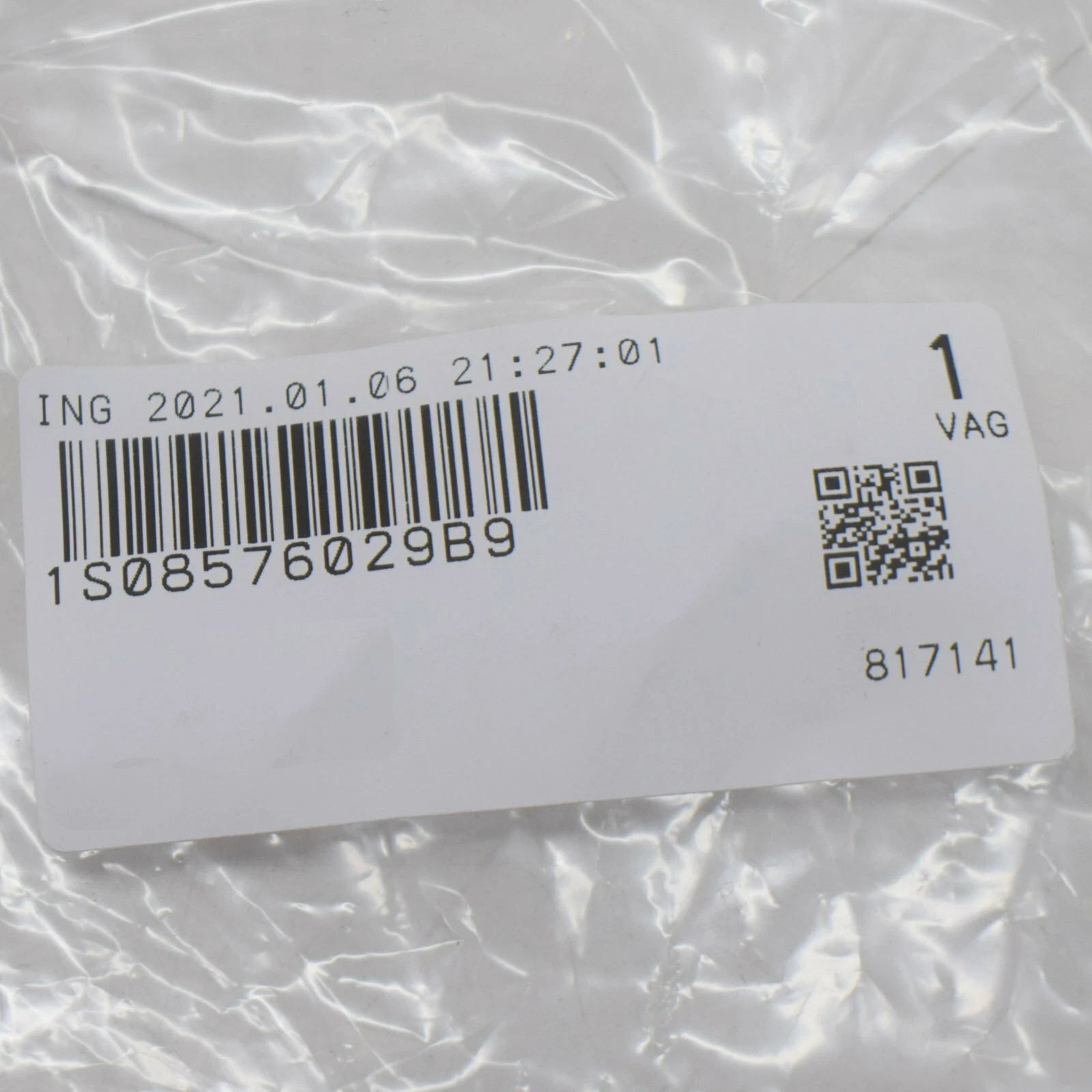 NEW VOLKSWAGEN UP FRONT RIGHT DOOR MIRROR INNER TRIM 1S08576029B9 ORIGINAL