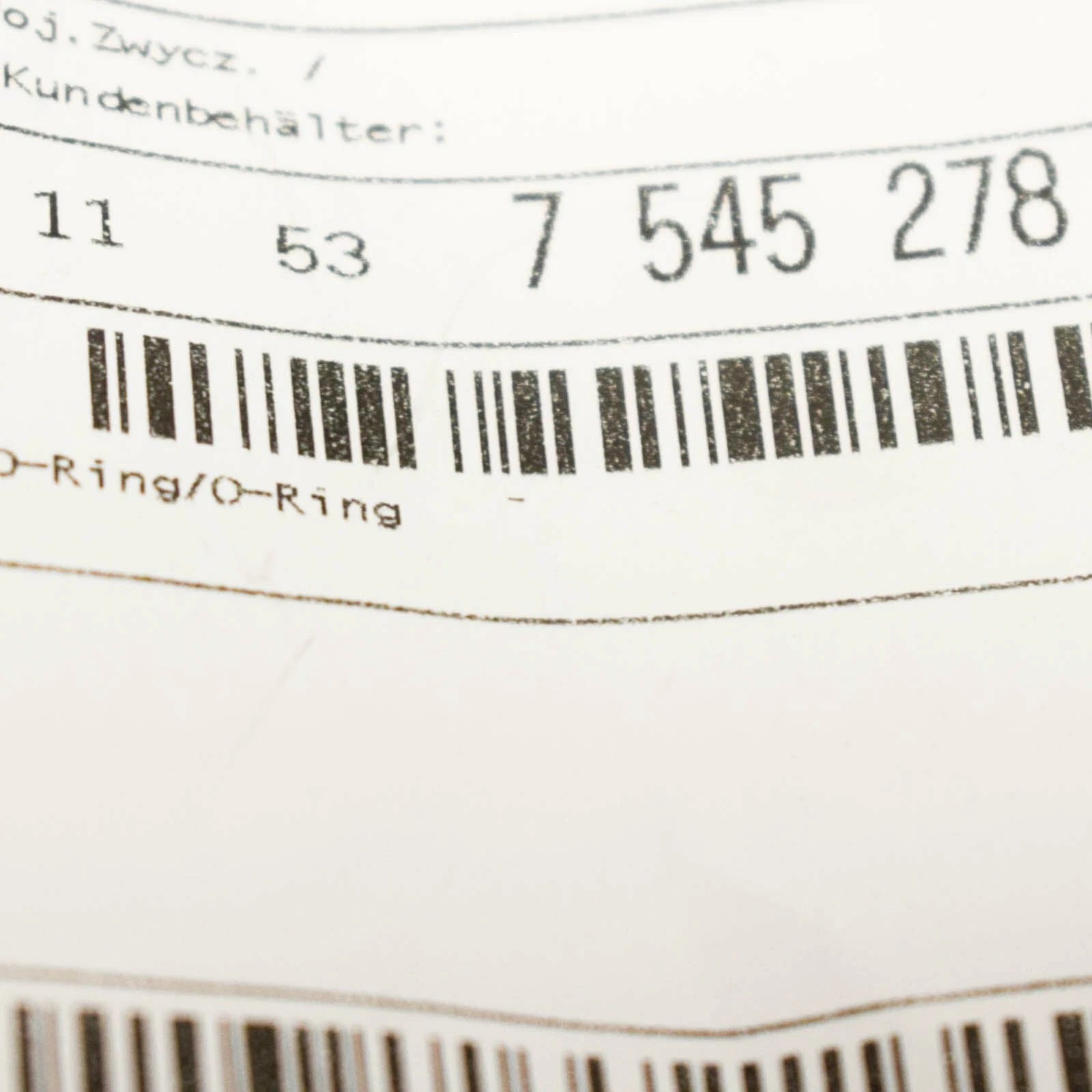 NEW BMW 1 E88 CONVERTIBLE COOLANT PIPE HOSE O RING SEAL 11537545278