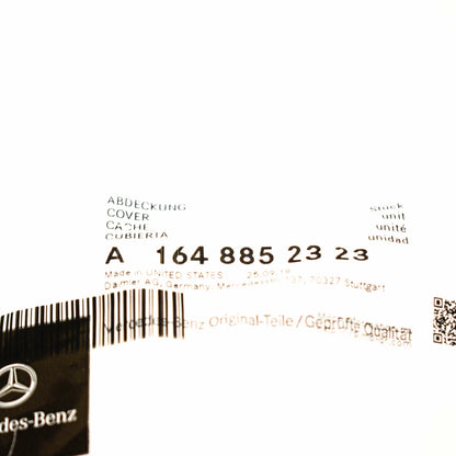 NEW MB M W164 REAR BUMPER TOW HOOK EYE CAP COVER A1648852323