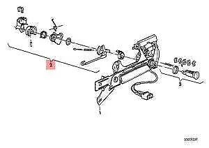 NEW BMW E34 E36 DOOR LOCK CYLINDER LEFT REPAIR KIT 8135957 51218135957 ORIGINAL