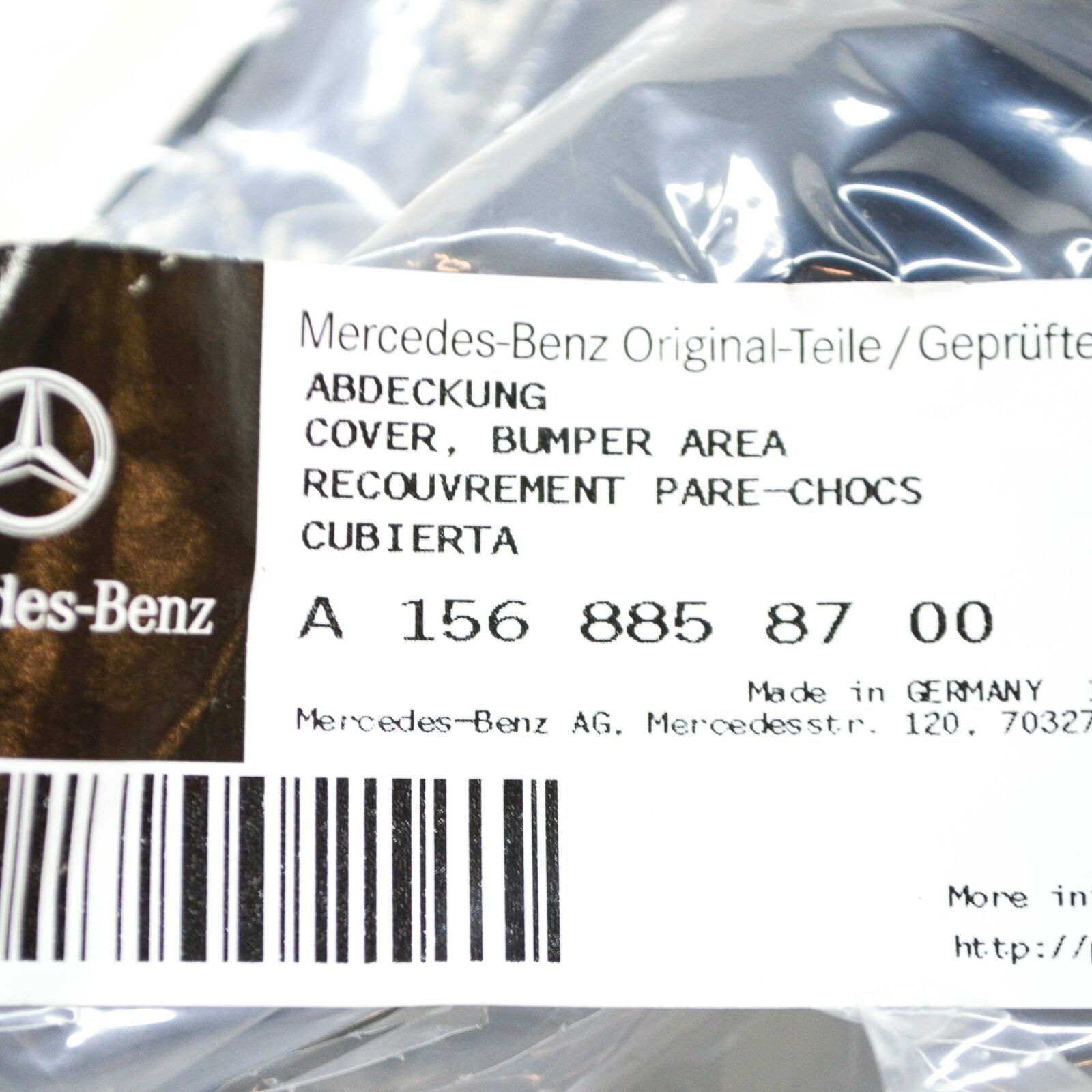 NEW MERCEDES-BENZ GLA X156 FRONT BUMPER LEFT GRILLE COVER A1568858700 ORIGINAL