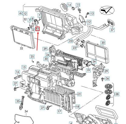 NEW AUDI Q5 80A AIR CONDITIONER EXPANSION VALVE 8W0820679 ORIGINAL