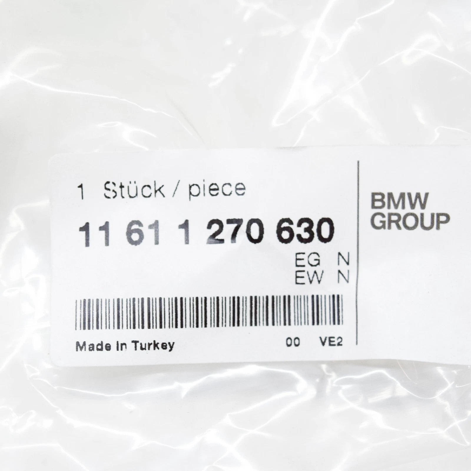 NEW BMW 5 E28 IDLE INCREASE CARBURETOR HOSE 11611270630 1270630 ORIGINAL