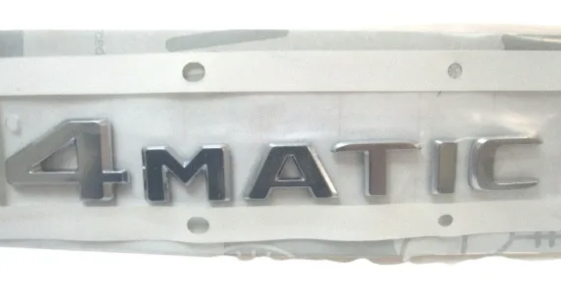 new mercedes-benz s w222 rear trunk lid model plate 4-matic a2178171600 original