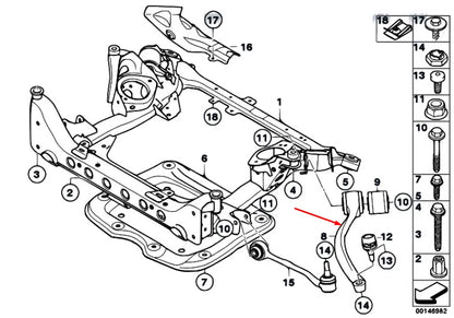 NEW BMW X1 E84 FRONT RIGHT CONTROL ARM 31126768984 6768984 ORIGINAL