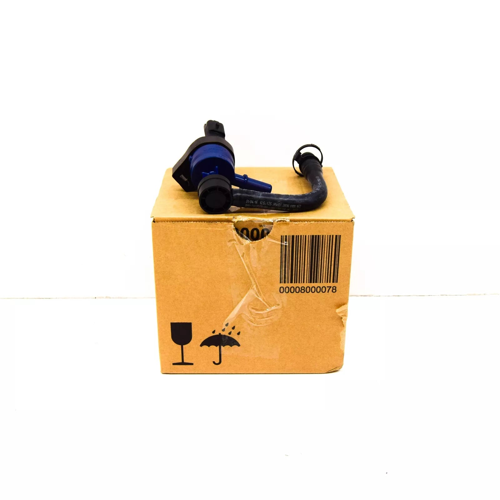 NEW BMW 1 F20 FUEL TANK BREATHER VALVE WITH PIPE 13907609520 7609520 ORIGINAL