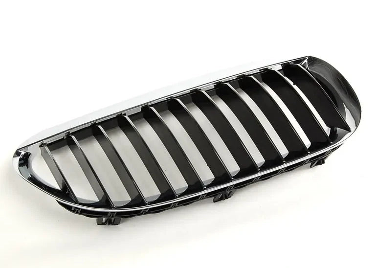 NEW BMW 6 E63 FRONT RADIATOR RIGHT KIDNEY CHROME GRILLE 51137077932 ORIGINAL