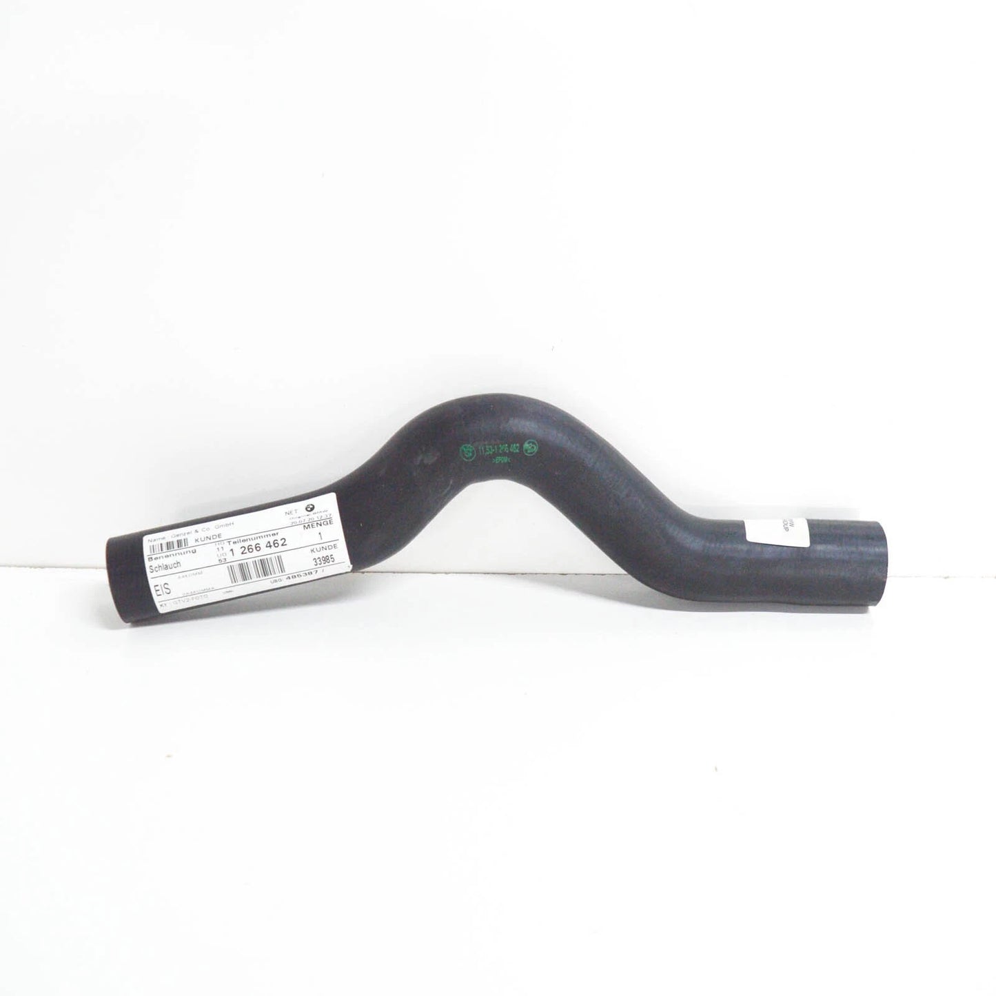 NEW BMW 6 E24 RADIATOR LOWER HOSE 11531266462 ORIGINAL