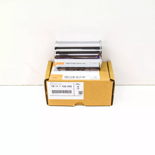 NEW BMW 1500-2000 REAR EXHAUST PIPE TIP CHROME 55MM 18111102632 ORIGINAL