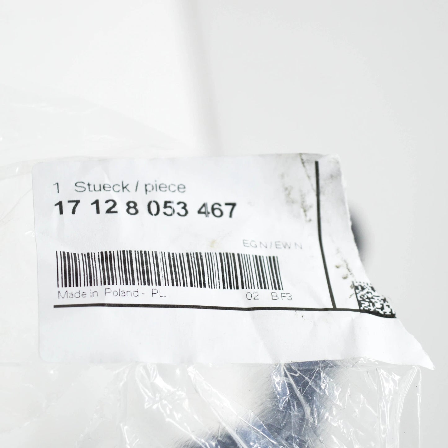 NEW BMW X3 M F97 CHARGE AIR COOLER RADIATOR HOSE 17128053467 ORIGINAL