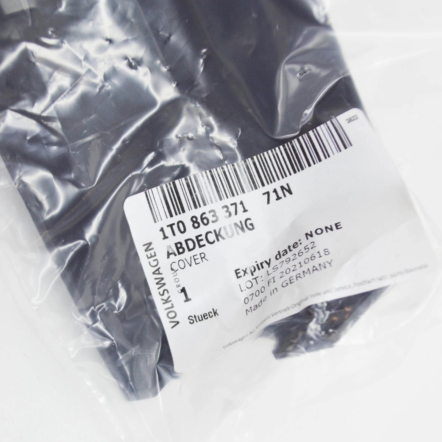 NEW VW TOURAN 1T CONSOLE ARMREST FRONT HINGE COVER 1T086337171N ORIGINAL