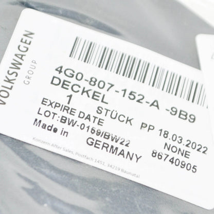 NEW AUDI A6 ALLROAD QUATTRO C7 FRONT BUMPER RIGHT END CAP 4G0807152A9B9 ORIGINAL