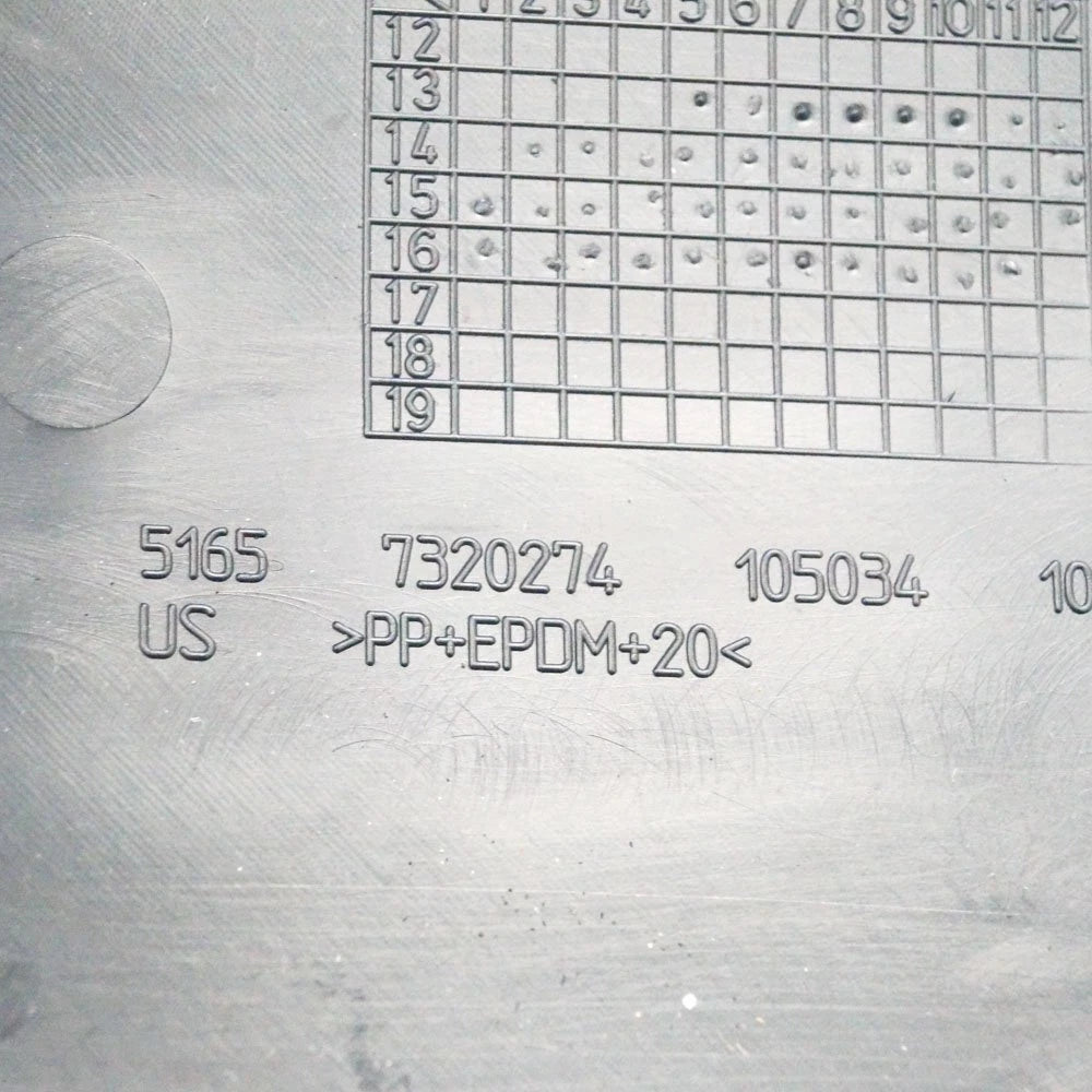 NEW BMW X6 F86 M-SPORT FRONT RIGHT FENDER AIR DUCT 7320274 51657320274 ORIGINAL