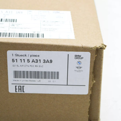 NEW BMW X3 G01 FRONT RIGHT AIR CURTAIN 51115A313A9 ORIGINAL