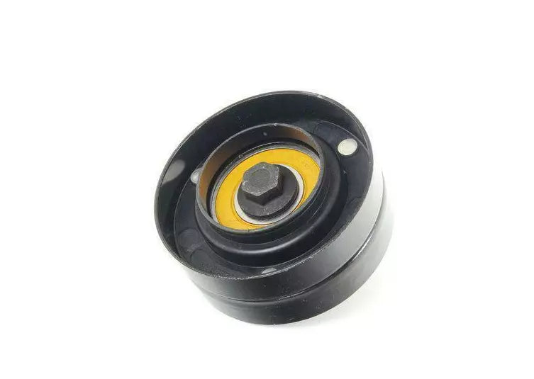 NEW AUDI A8 D3 ACCESSORY BELT IDLER PULLEY WITH BOLT 077109244F ORIGINAL