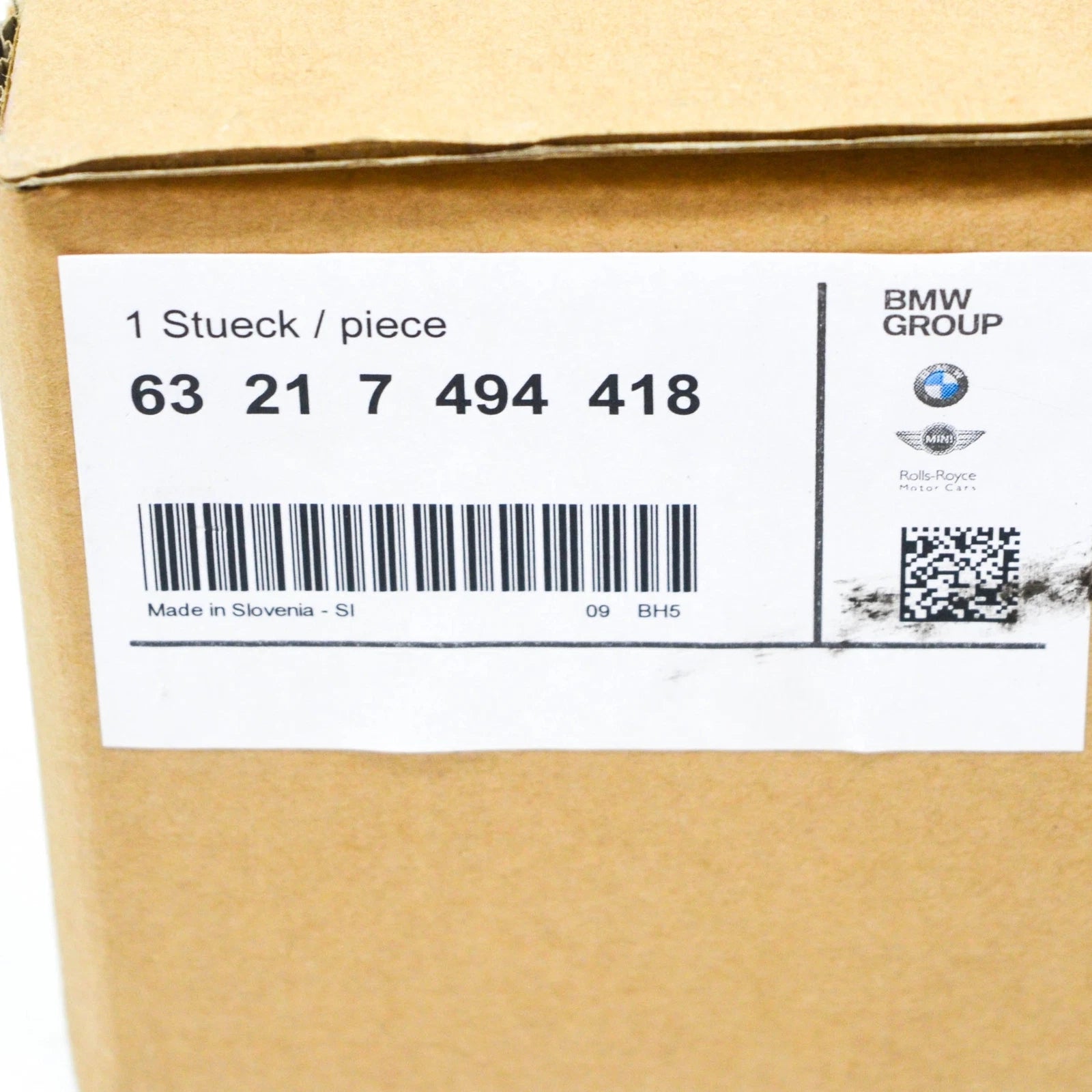 NEW BMW 2 GRAN COUPE F44 REAR RIGHT TAILLIGHT DRIP RAIL 63217494418 ORIGINAL