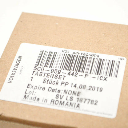 NEW VW GOLF MK7 STEERING WHEEL MULTIFUNCTION BUTTON SET 5G0959442PICX ORIGINAL