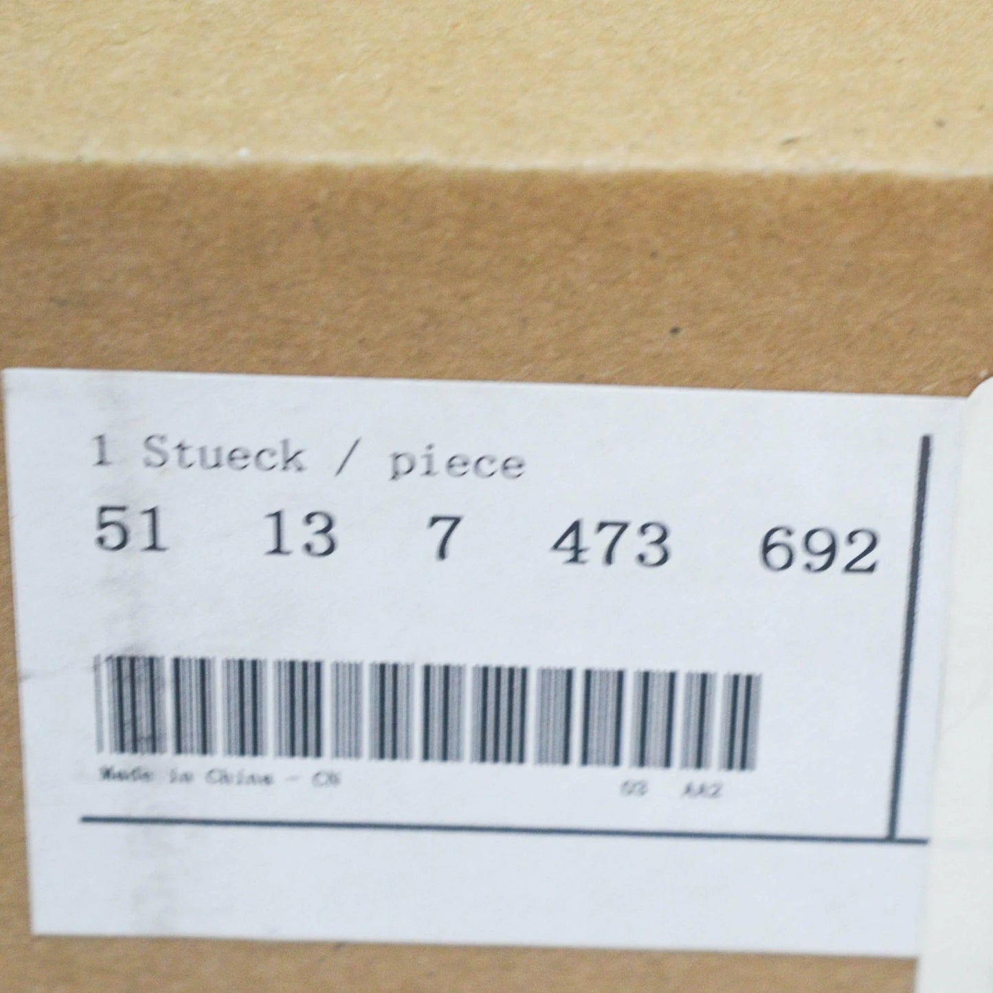 NEW BMW 5 G30 FRONT RIGHT KIDNEY GRILLE 51137473692 ORIGINAL