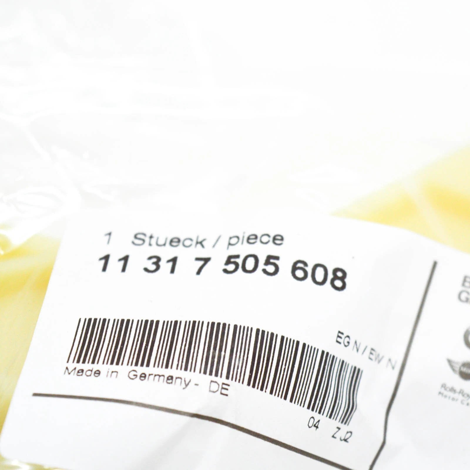 NEW BMW 5 E60 CHAIN SLIDE RAIL 11317505608 7505608 ORIGINAL