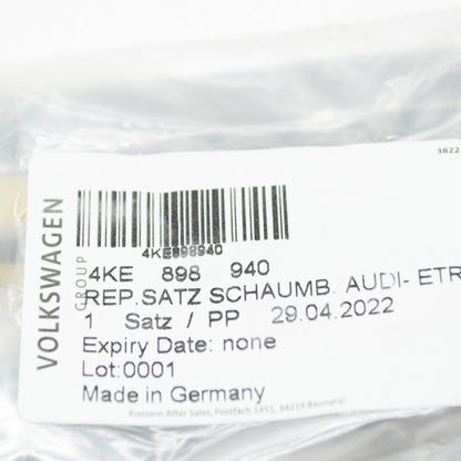 NEW AUDI E-TRON SPORTBACK GEA REAR SPOILER FOAM STRIPS SET 4KE898940 ORIGINAL