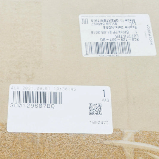 NEW VOLKSWAGEN CADDY 2K AIR FILTER BOX 3C0129607BQ ORIGINAL