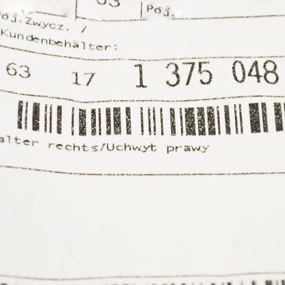 NEW BMW 6 E24 FOG LIGHT SIDE BRACKETS LR 63171375047 63171375048 ORIGINAL