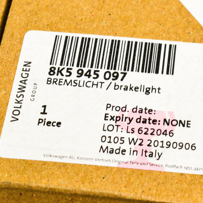 NEW AUDI A4 AVANT B8 ADDITIONAL BRAKE LIGHT 8K5945097 2015 ORIGINAL