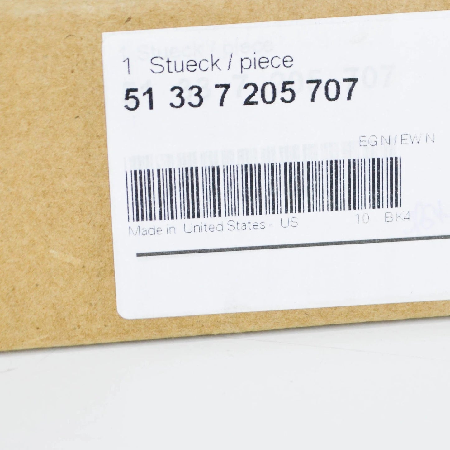 NEW BMW X3 F25 FRONT LEFT DOOR APPLIQUE 7205707 51337205707 ORIGINAL