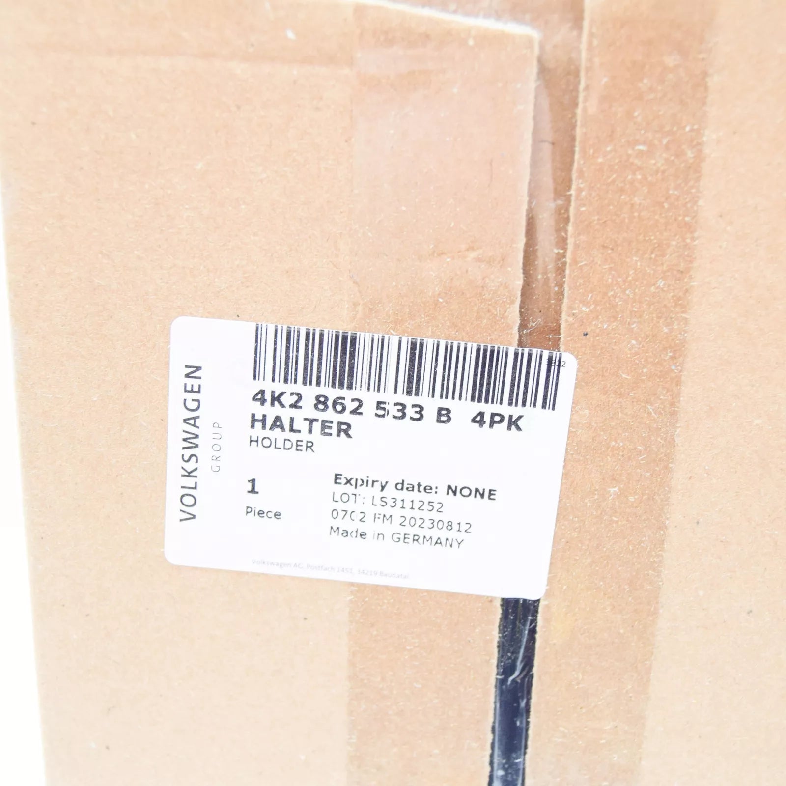 NEW AUDI A7 SPORTBACK 4K8 CENTER CONSOLE CUP HOLDER RHD 4K2862533B4PK ORIGINAL