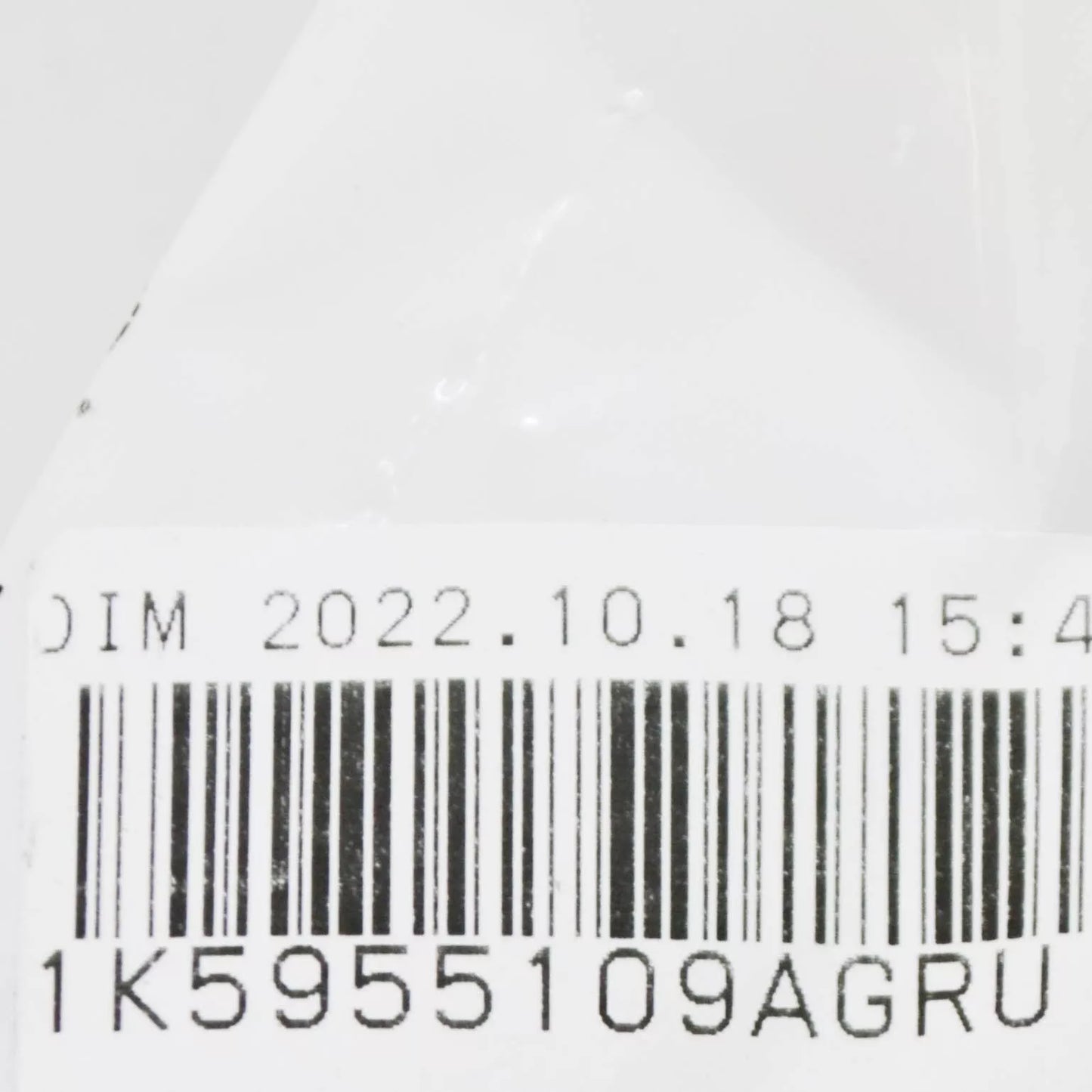 NEW VW GOLF MK5 FRONT LEFT HEADLIGHT WASHER COVER CAP 1K5955109AGRU ORIGINAL