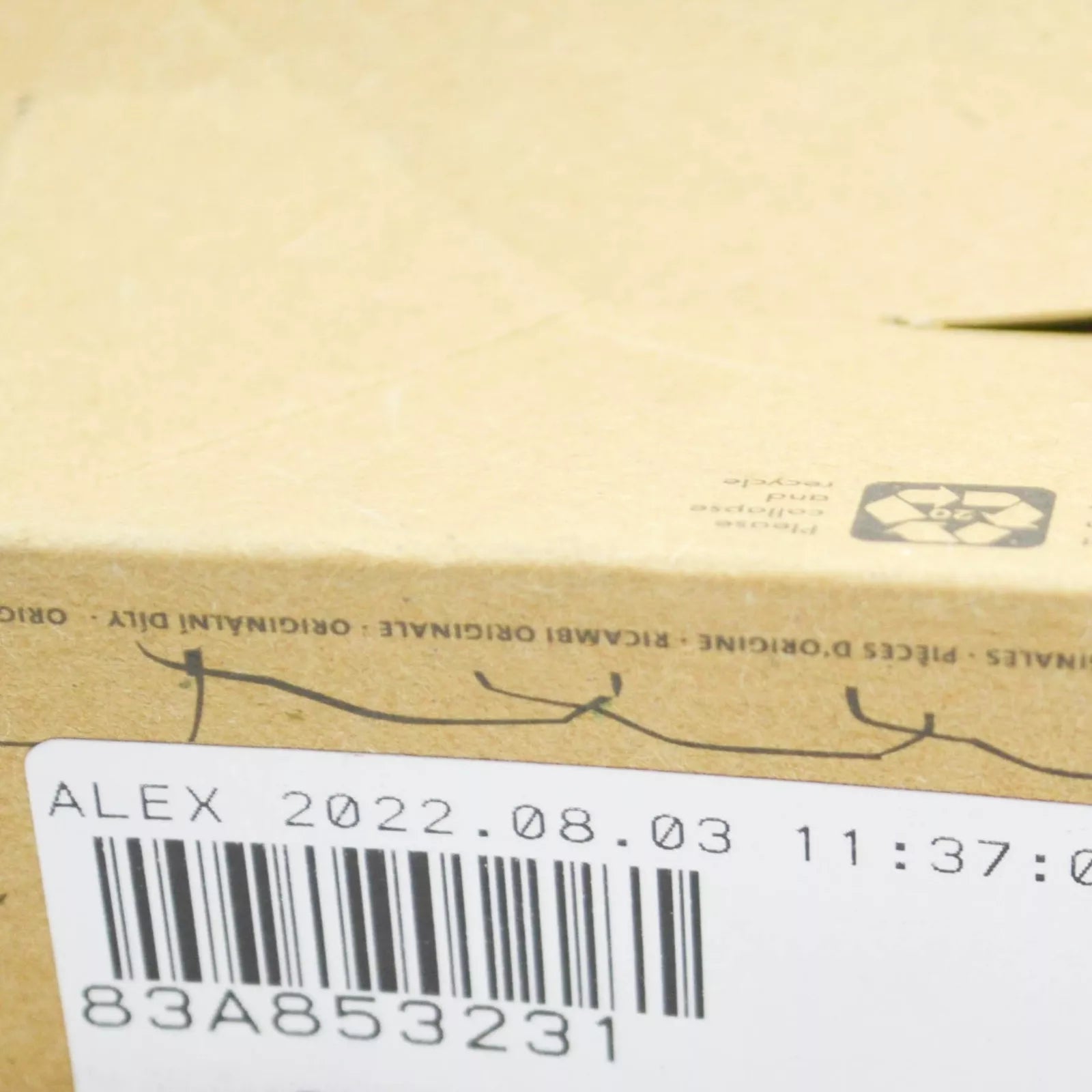 NEW AUDI Q3 F3 SPORTBACK FRONT PARK ASSIST CAMERA BRACKET 83A853231 ORIGINAL