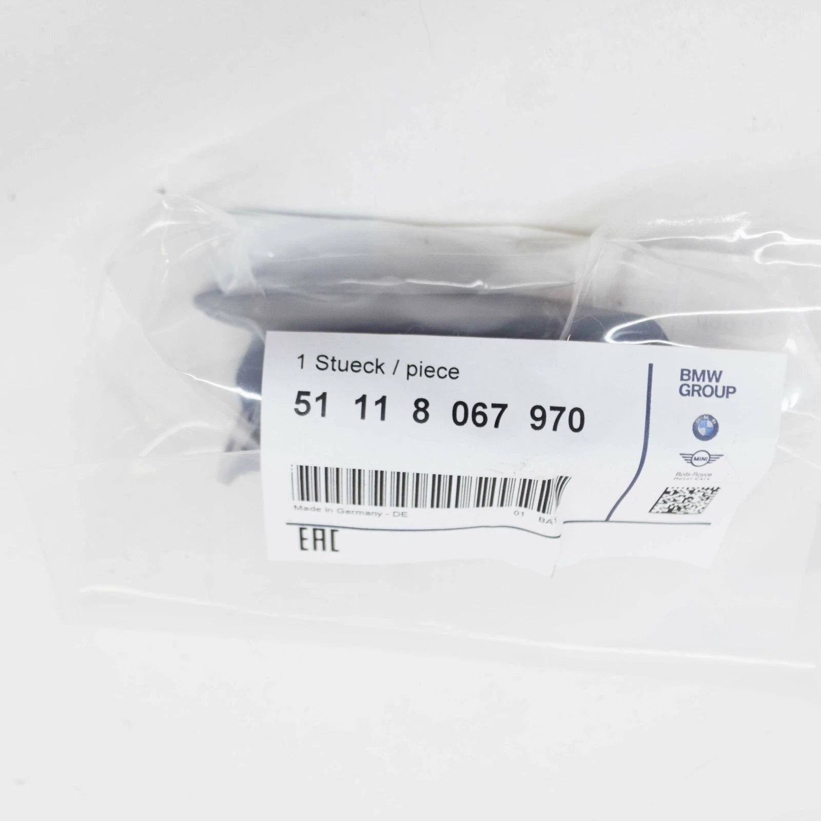 NEW BMW 3 FRONT M SPORT RIGHT SIDE HEADLIGHT WASHER COVER CAP F30 51118067970