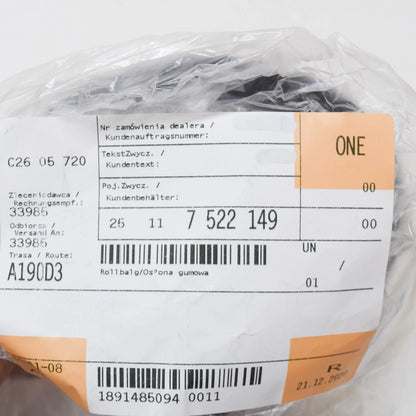 NEW BMW 3 E46 GEARSHIFT RUBBER BOOT 25117522149 7522149 ORIGINAL