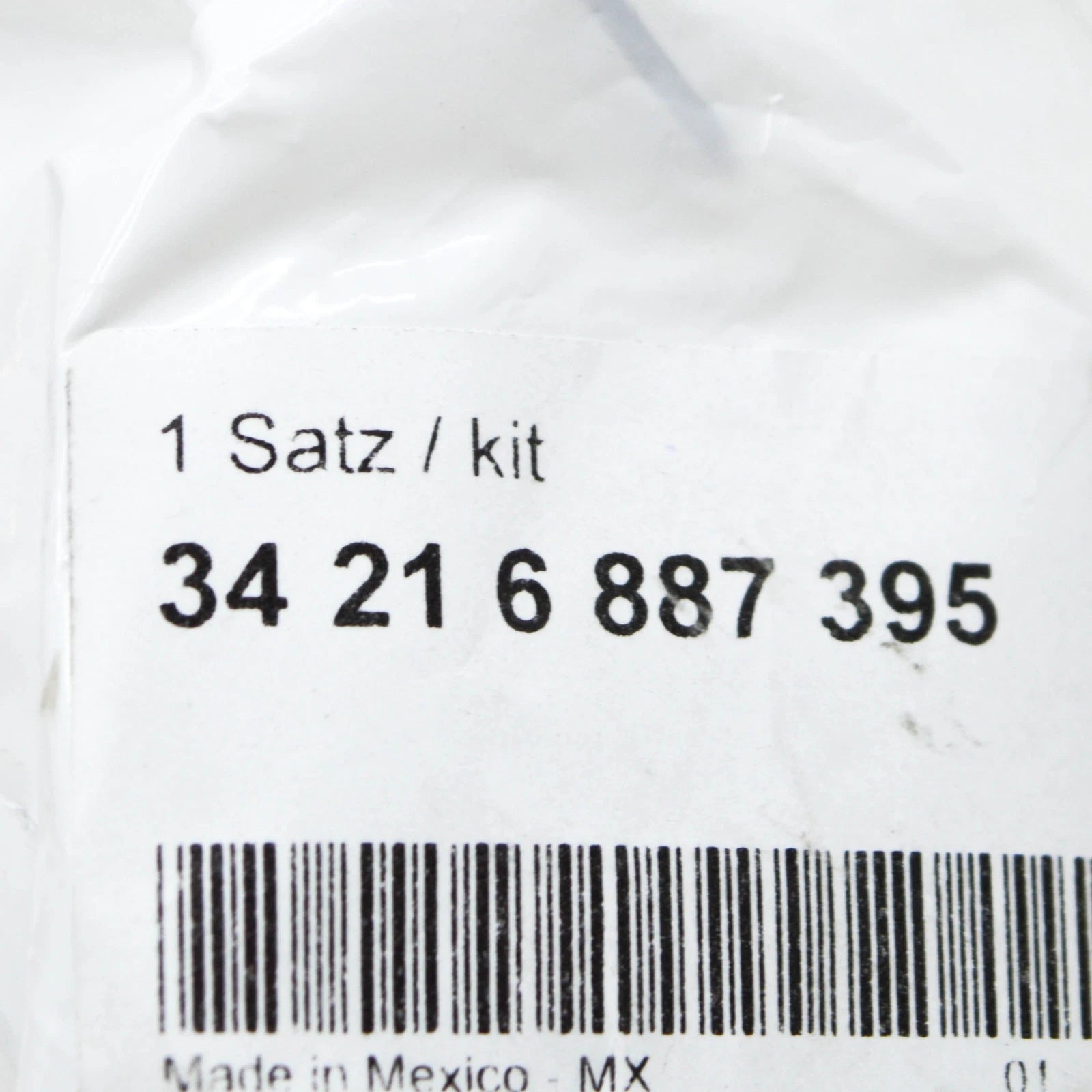 NEW BMW X3 G01 REAR BRAKE CABLE ROUTING REPAIR KIT 34216887395 ORIGINAL