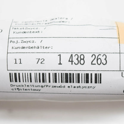 NEW BMW 5 E39 ENGINE PRESSURE HOSE ASSY 11721438263 ORIGINAL