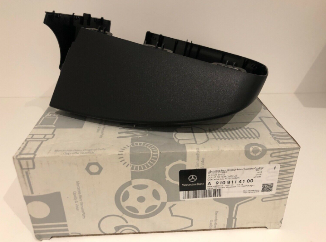 NEW MB SPRINTER W907 FRONT LEFT DOOR MIRROR SHELL COVER A9108114100 ORIGINAL
