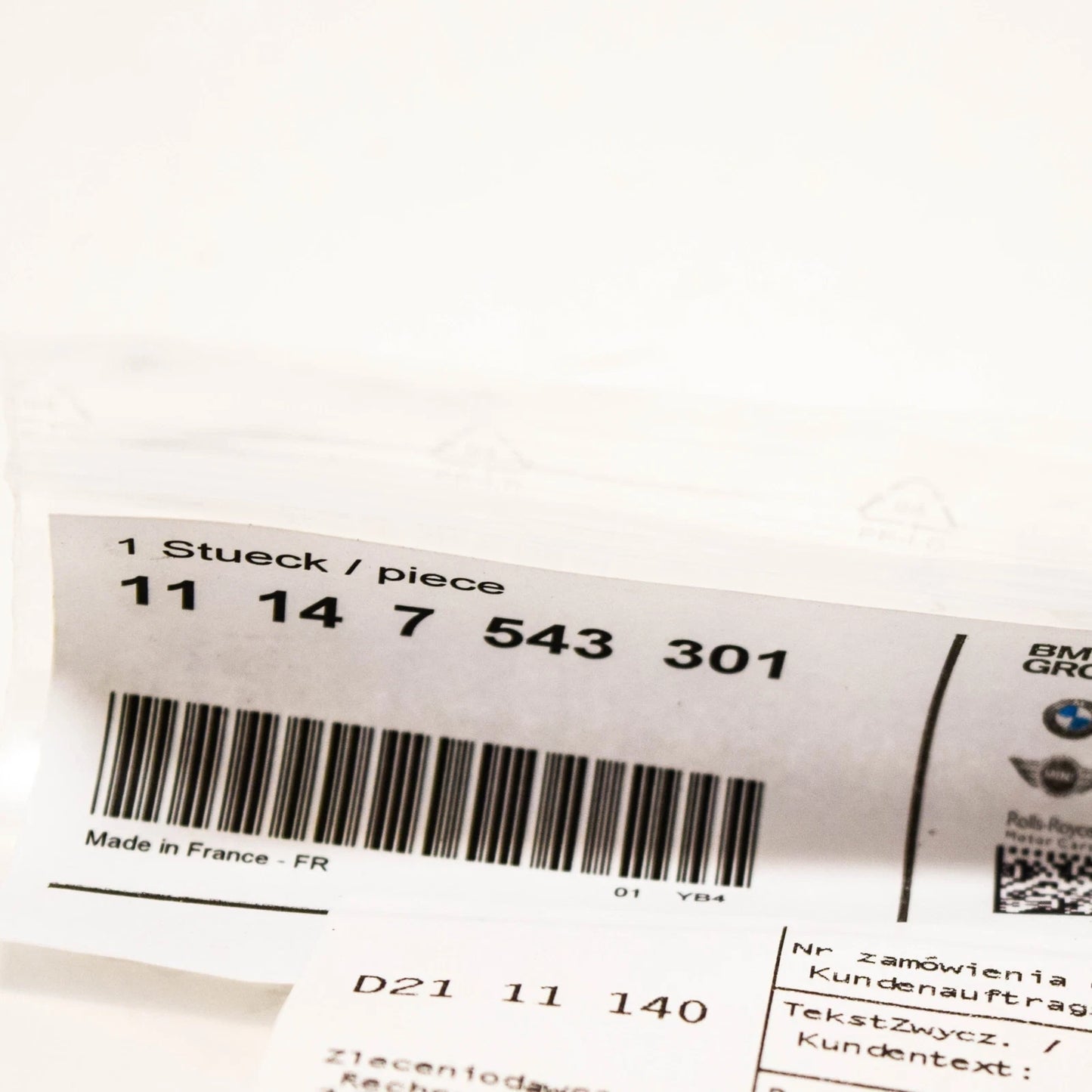 NEW BMW X5 E70 ENGINE TIMING CHAIN CASE GASKET 11147543301 7543301 ORIGINAL