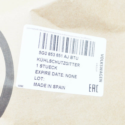 NEW VW GOLF VII BA5 FRONT BUMPER RADIATOR GRILLE 5G0853651AJ BTU ORIGINAL