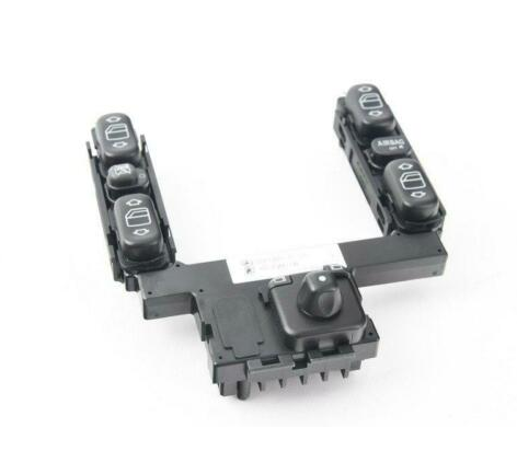 NEW MB E S210 WINDOW CONTROL ADJUSTMENT SWITCH PANEL A21082145517C45 ORIGINAL