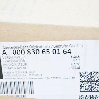 NEW MERCEDES-BENZ VITO W447 A/C EVAPORATOR A0008306501