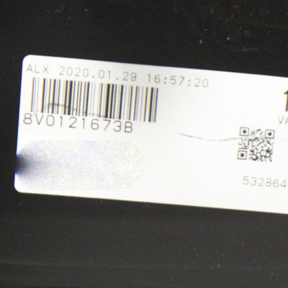 NEW AUDI A3 8V LEFT AIR DUCT GUIDE 8V0121673B ORIGINAL