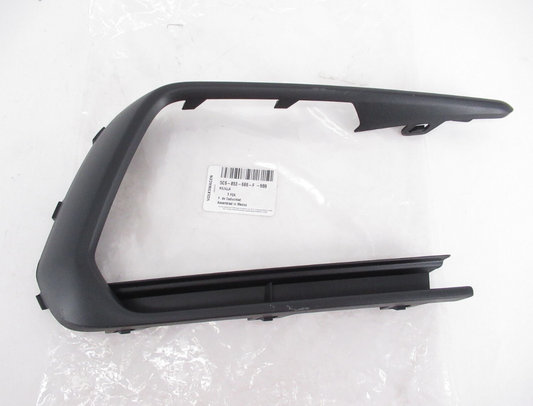 NEW VW JETTA A6 FRONT BUMPER RIGHT FOG LIGHT GRILLE FRAME 5C6853666F9B9 ORIGINAL